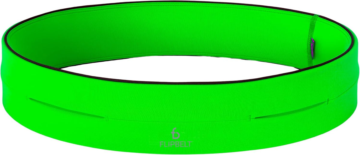 FlipBelt Classic Running Belt, Phone Holder for Running, Money Belt Pouch