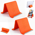 Flexible Foldable Phone Holder,Portable Foldable Silicone Phone Holder,Adjustable Desk Holder,Ergonomic Multi-Angle Viewing Holder for Video Calls, Streaming for Mobile Phone,Tablets (2pcs)