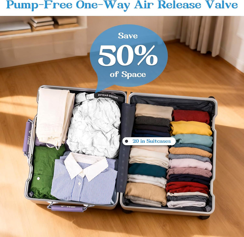 Travel Laundry Bag for Dirty Clothes, Waterproof Compression Bag