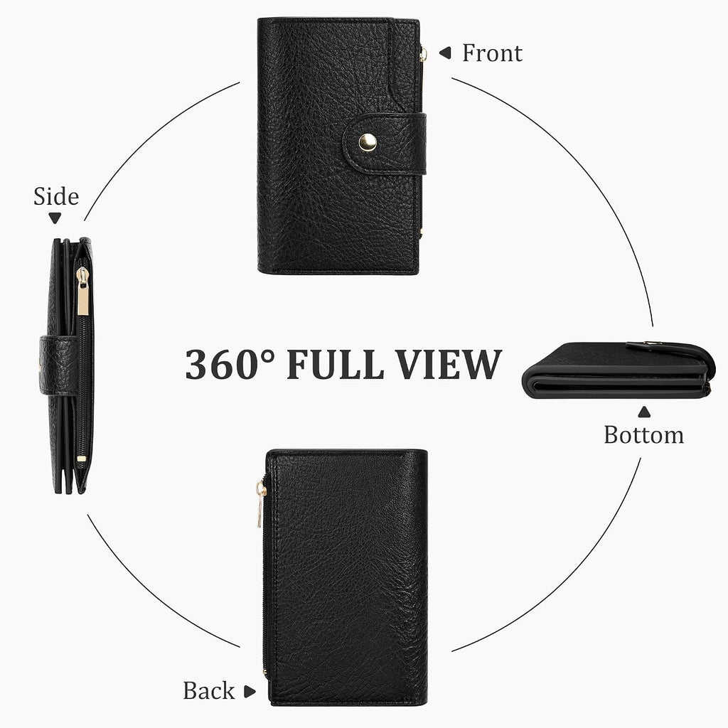 Airkit Small Wallet for Women, RFID Blocking Credit Card Holder