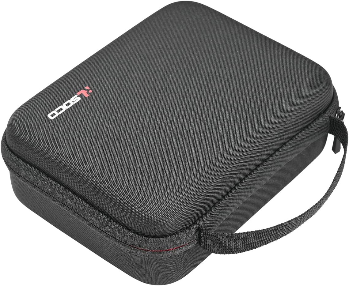 RLSOCO Carrying Case for GL.iNet GL-SFT1200/GL-MT3000/GL-BE3600/GL-AXT1800/GL-MT3600BE/GL-A1300/GL-BE1000 Pocket-Sized Wi-Fi 6 Travel Router,AC Adapter and Data Cable (Case Only)