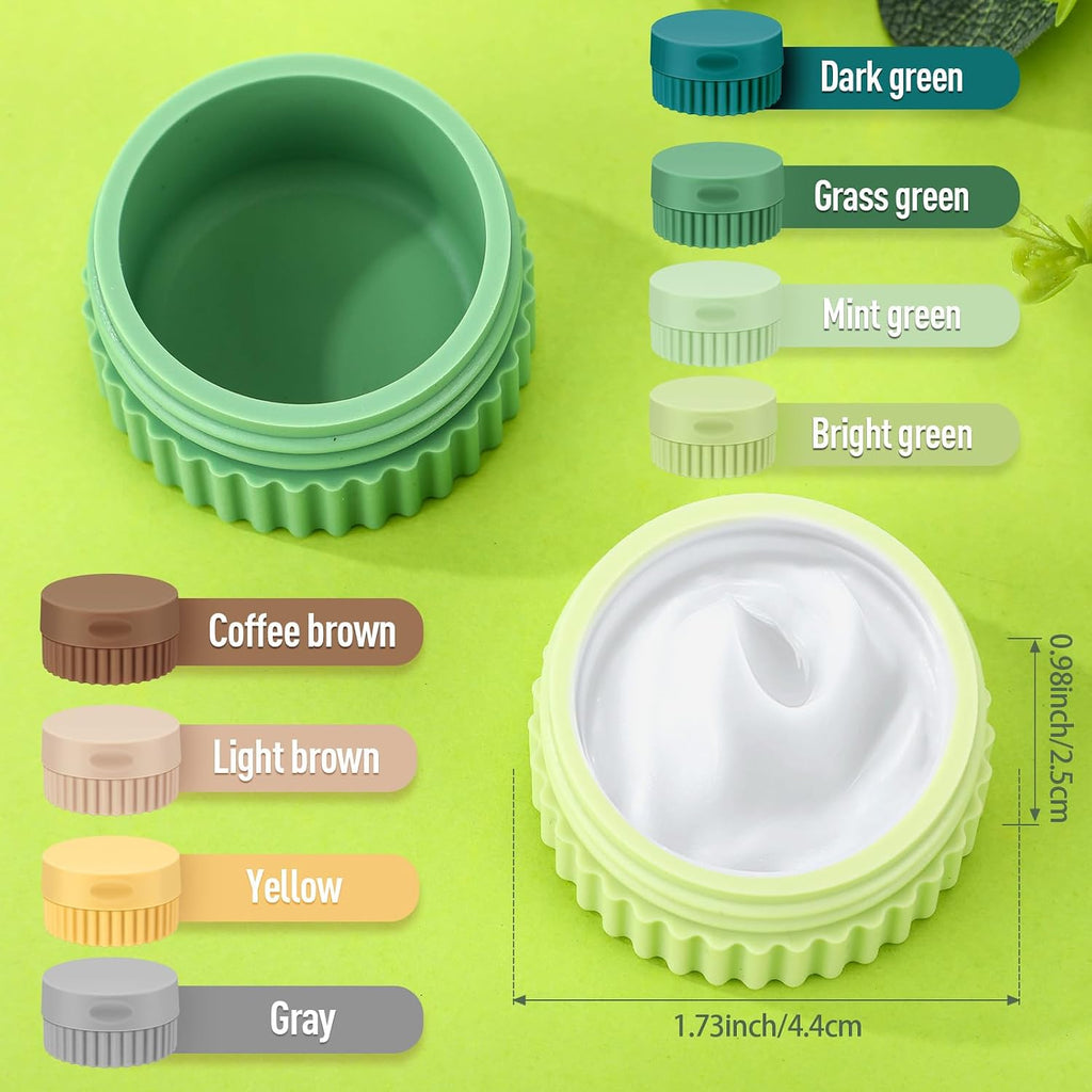 Maxcheck 8 Pcs 0.68oz Small Travel Containers for Toiletry, Fresh Color