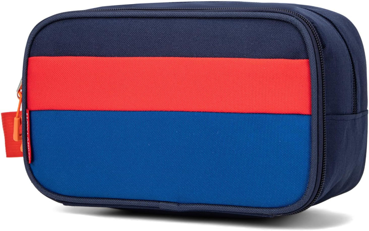 Kids Toiletry Bag for Travel With Carry Handle, Dark Blue