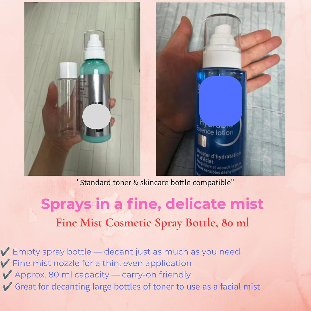 Silicone Travel Bottles for Toiletries TSA Approved Leak-Proof