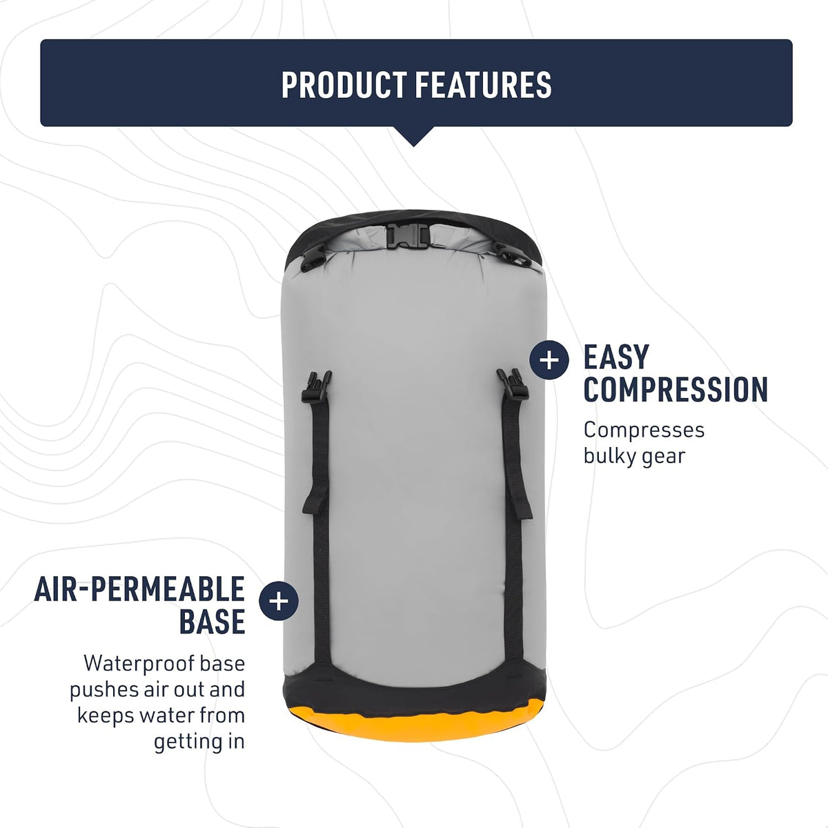 Sea to Summit eVac Compression Dry Bag, Waterproof Compression Sack