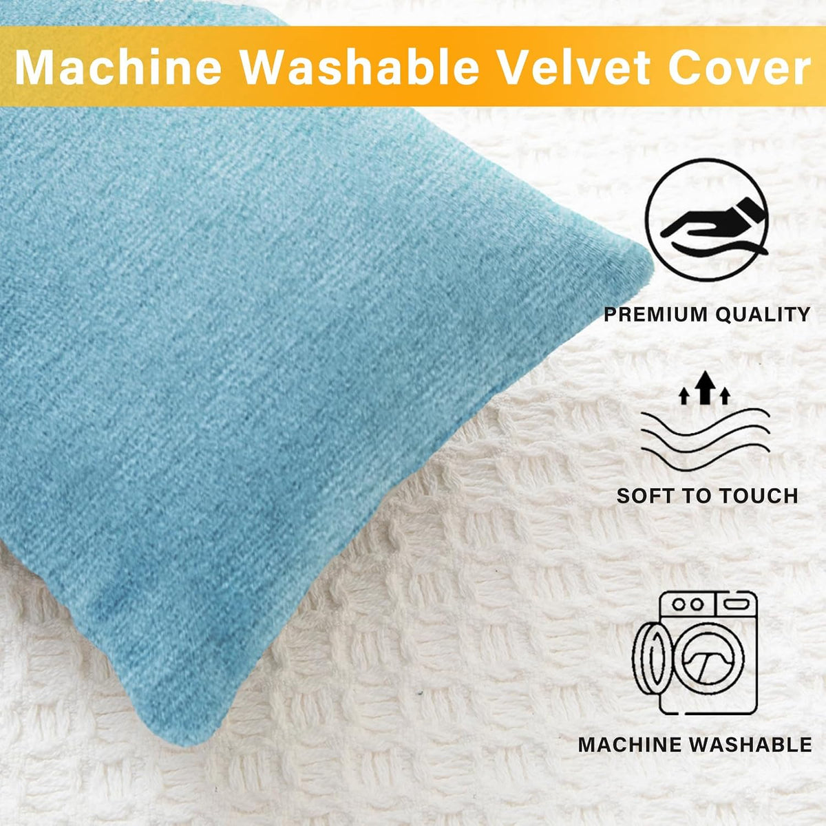 1 MIDDLE ONE 2 Pack Small Pillow, Cooling Memory Foam Mini Pillow 11 X 7 Inches for Sleeping, Travel, Nap and Neck, Knee, Lumbar Support, Tiny Cushion for Pet, Dogs (Blue)