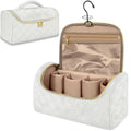 Mancro Padded Travel Case Compatible with Dyson Airwrap, White