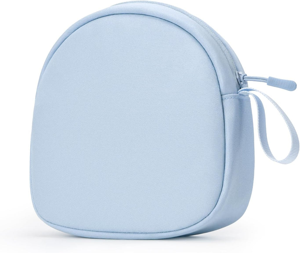 Headphone Case Soft for JBL Tune 510BT/520BT/500BT/720BT/Sony WH-CH520/510/720/710/BERIBES/TOZO/JLab, Ultra-Thin Headphones Case Bag Travel Carrying Universal (Blue)
