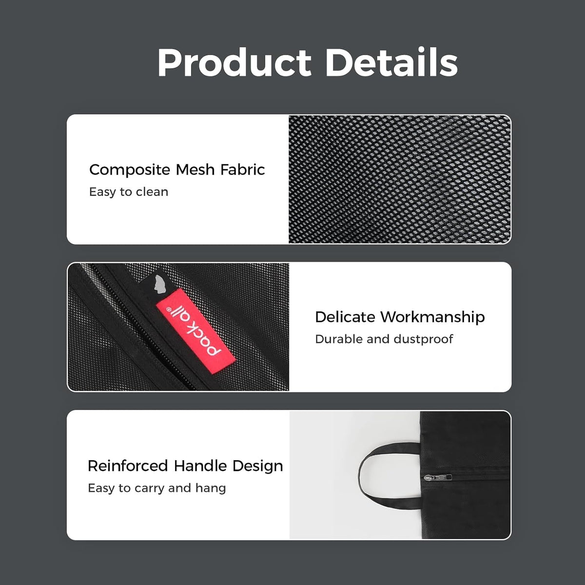pack all Plus-Sized Shoe Bag for Travel, Water-Resistant Shoe Pouch