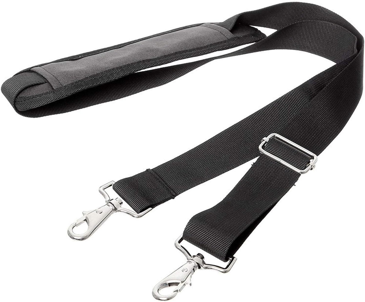 JAKAGO 61" Replacement Shoulder Strap, Padded Long Duffel Bag Strap Universal Adjustable Shoulder Belt with Non-Slip Pad