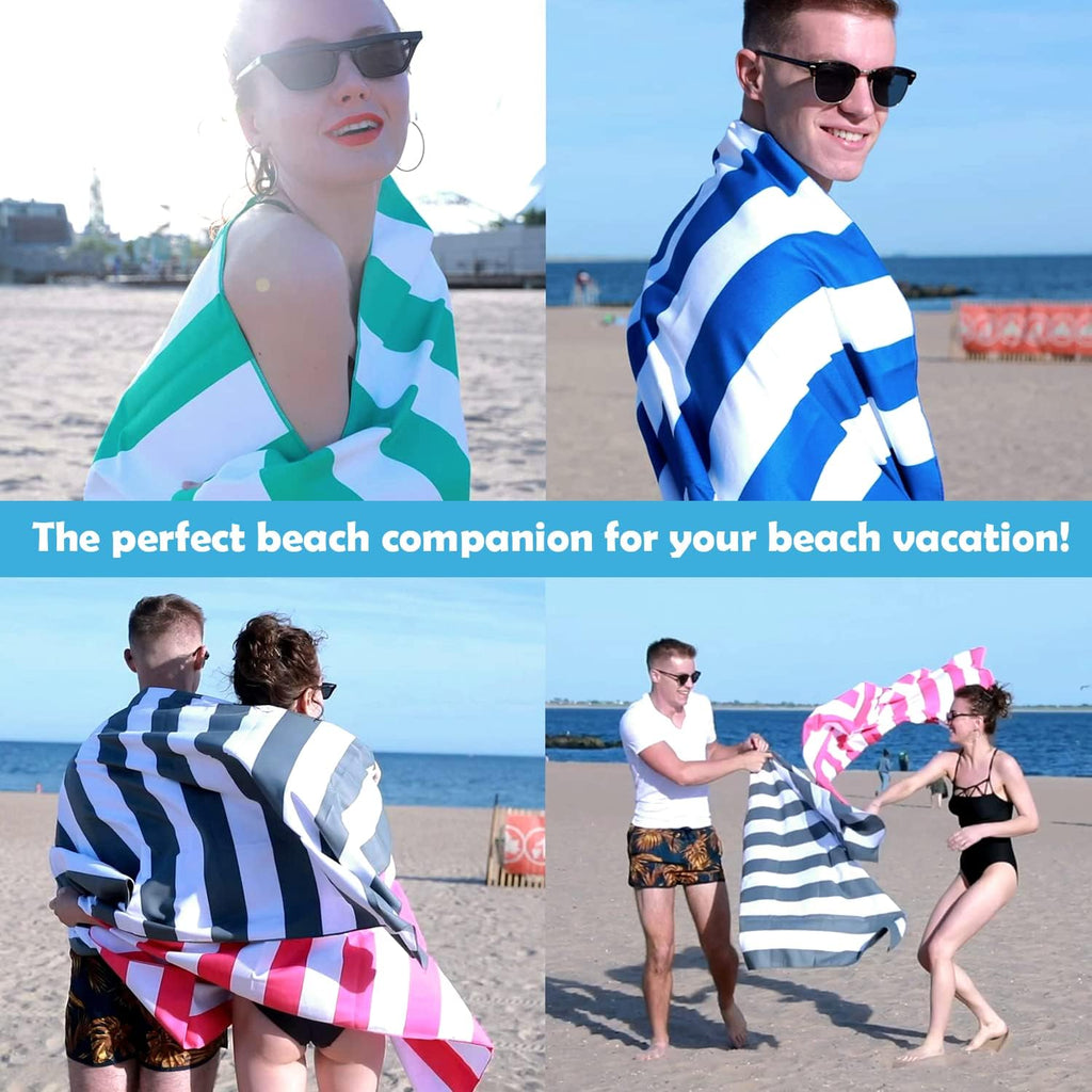 Your Choice Microfiber Beach Towel Sand-Free Quick Dry (67"x35"/60"x30")
