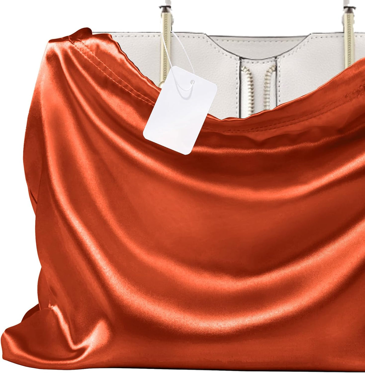 P Pothuiny 2 Pcs Satin Dust Bags for Handbags