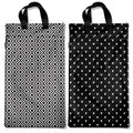 Mama Koala Reusable Hanging Wet Dry Bags for Baby Items, Cloth Diapers, Swimsuits, Travel, Gym Clothes, Beach, Pump Parts, Toiletries, Two Zippered Pockets, 2 Pack (W007L)