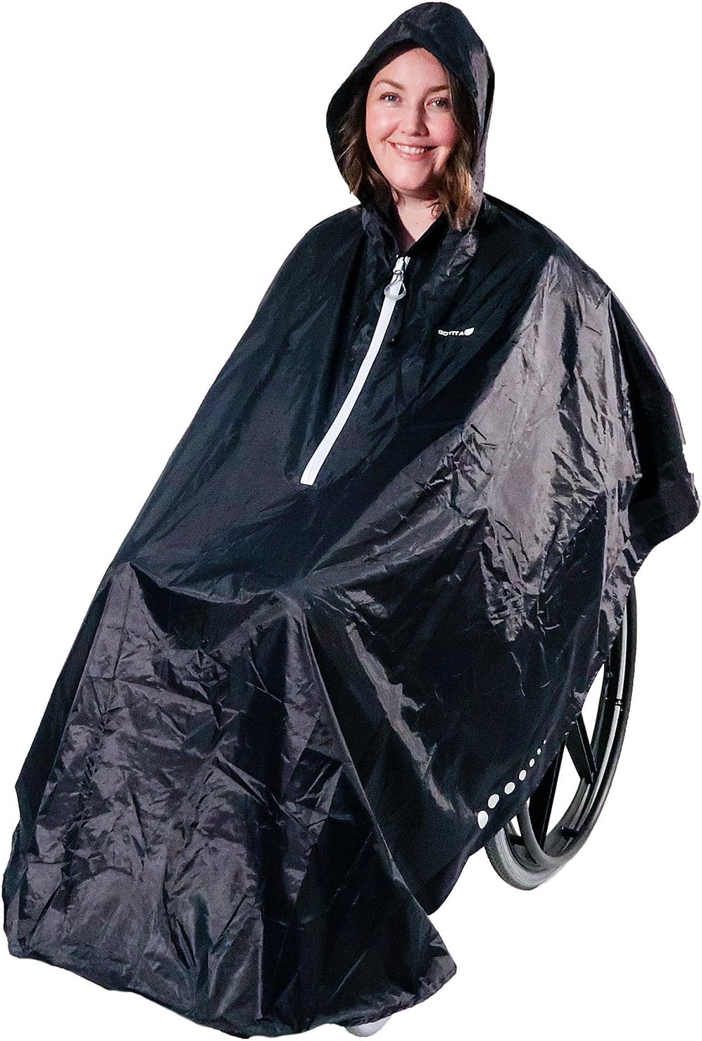 – Waterproof Poncho for wheelchairs – Universal Raincoat – Italian design