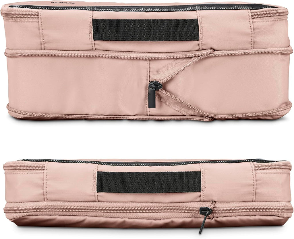 Samsonite 3-Piece Compression Packing Cube Set, Dusty Rose