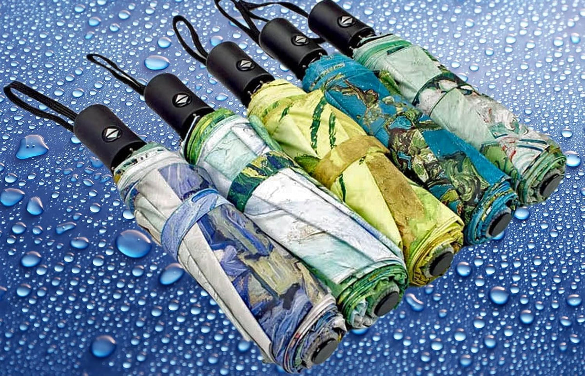 Blazing Autumn Vincent van Gogh Umbrellas