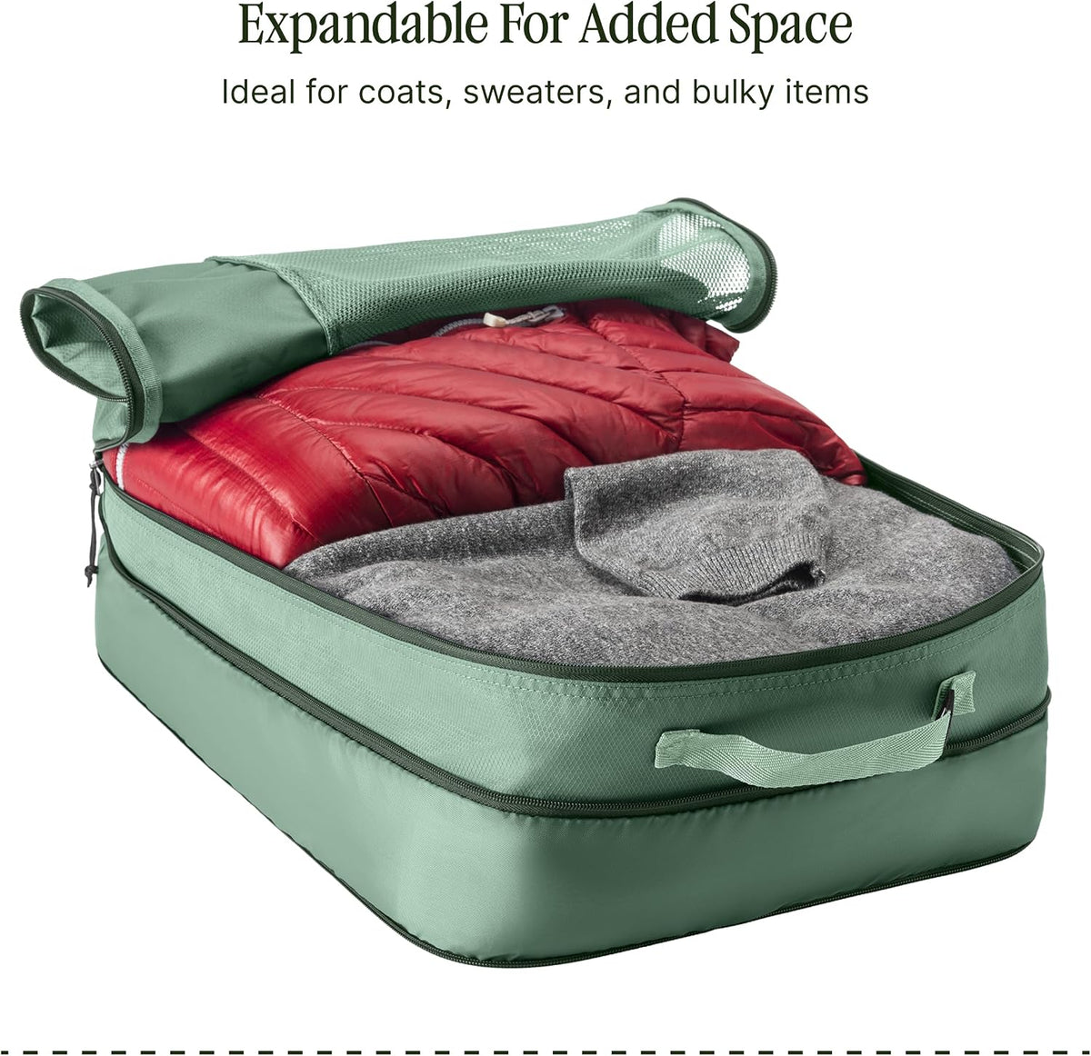 Eagle Creek Pack-It Reveal Expansion Cube, Large, Willow Green