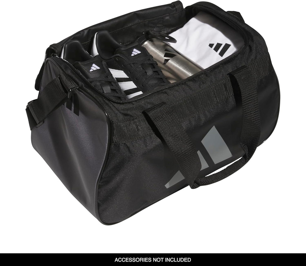 adidas Power Gym Bag – Lightweight Small Duffel, Black/Grey Four, OSFA