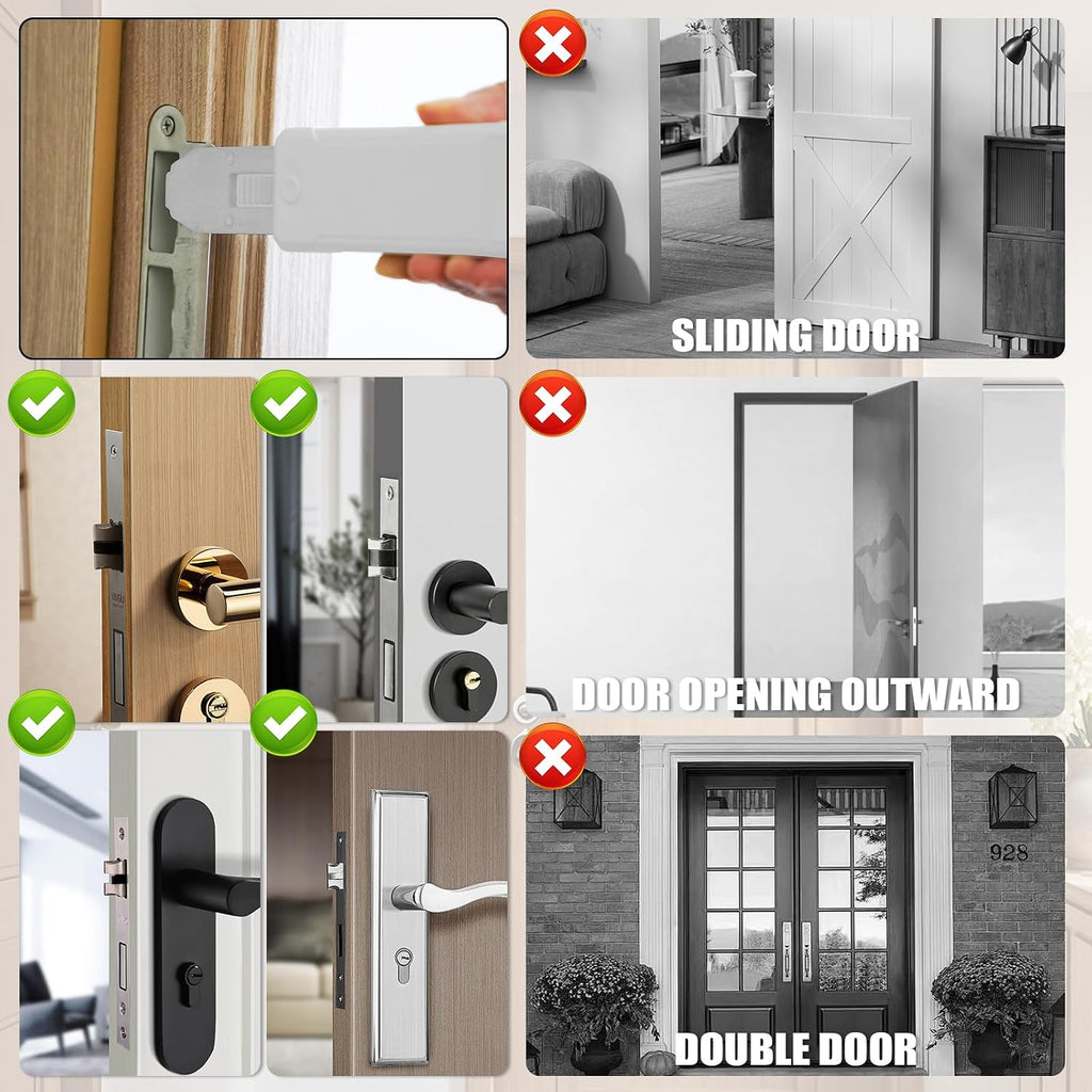 Portable Door Lock for Travel Security Blocklock Hotel Door Locks Extension