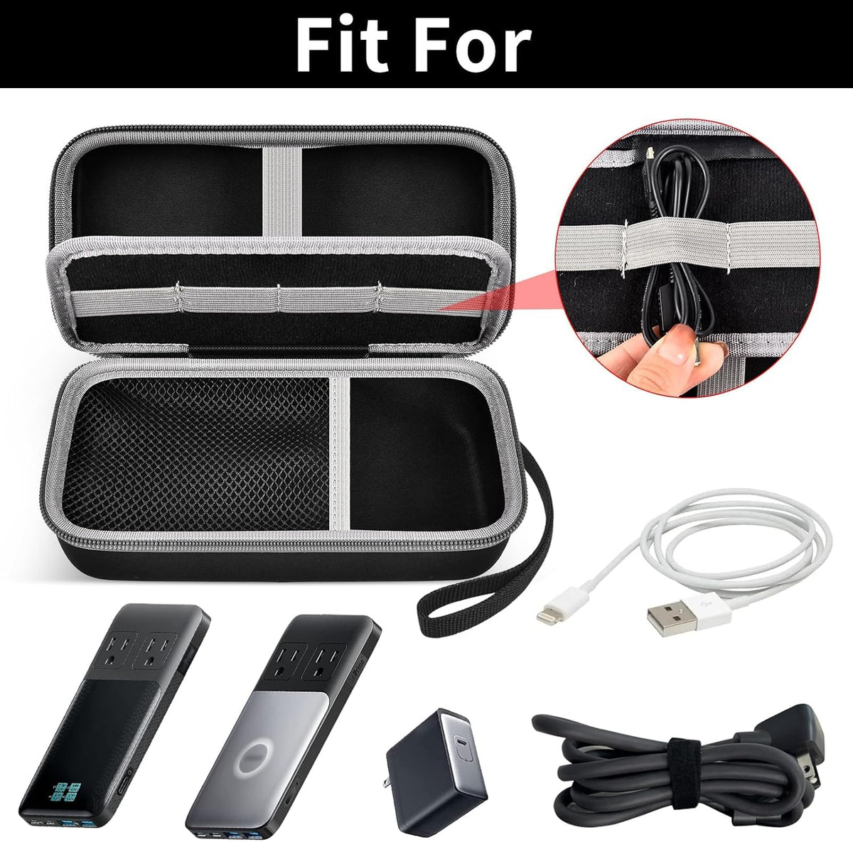 Comecase Travel Case for Anker 727/ Prime 6-in-1 USB C Charging Station