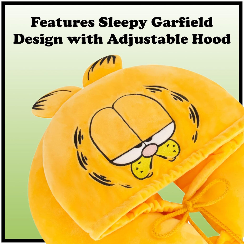 Garfield Hooded Neck Pillow, Orange