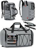 SDYSM Gym Bag for Men 45L, 3-in-1 Sports Duffel Bag with Shoe Compartment