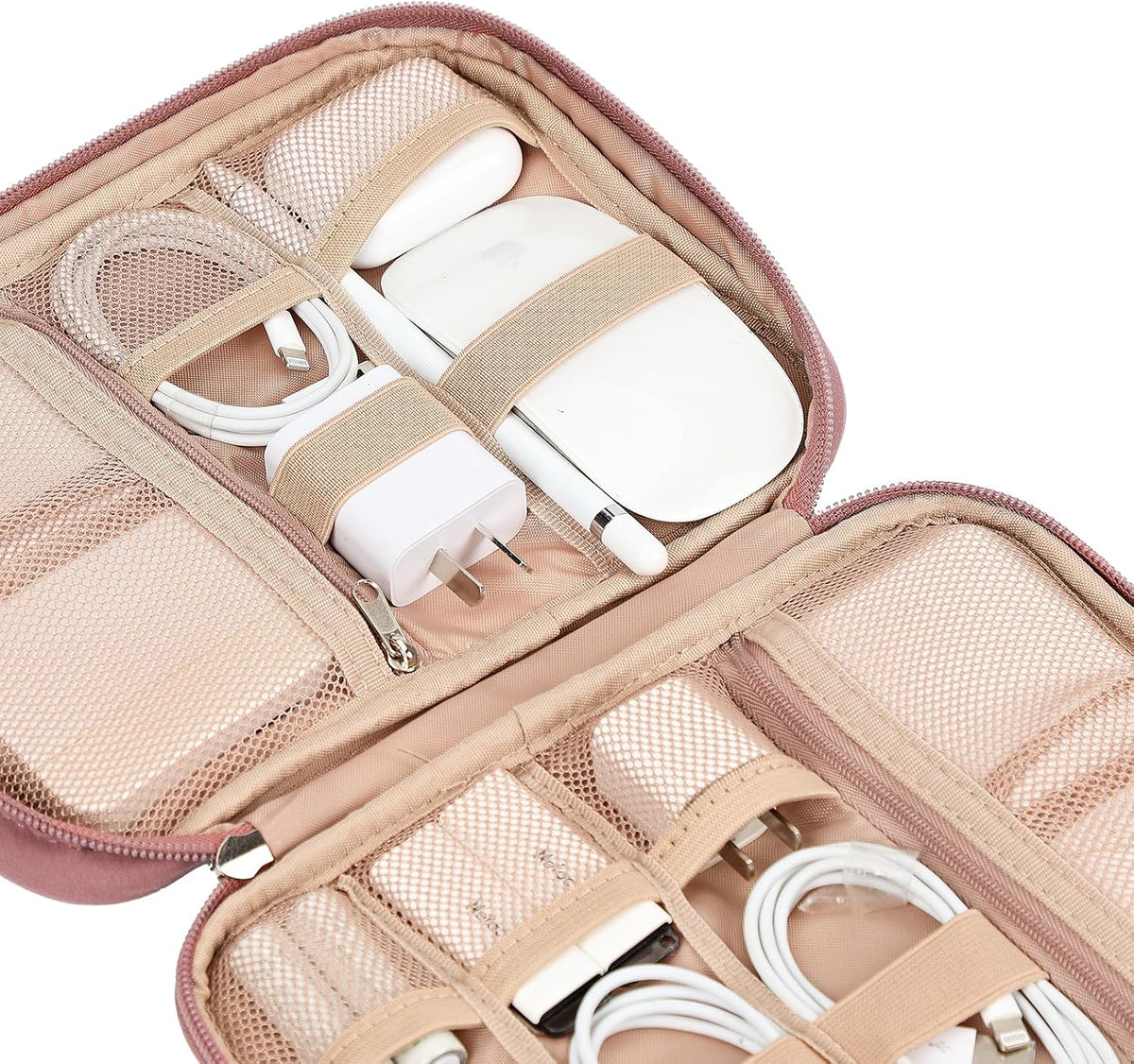 NISHEL Travel Cord Organizer, Electronic Cable Accessories Storage Bag