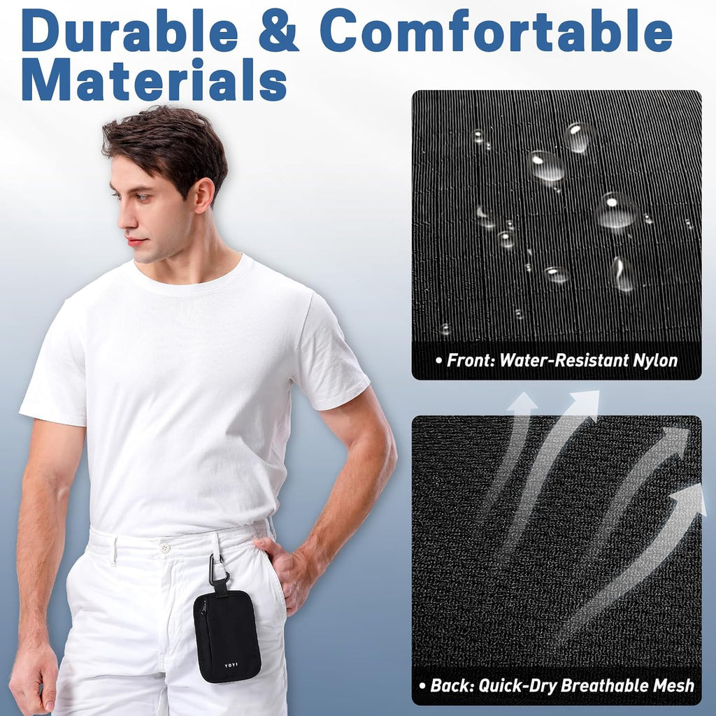 YOYI YOYI RFID Blocking Hidden Stash Clip, Travel Wallet Water-Repellent