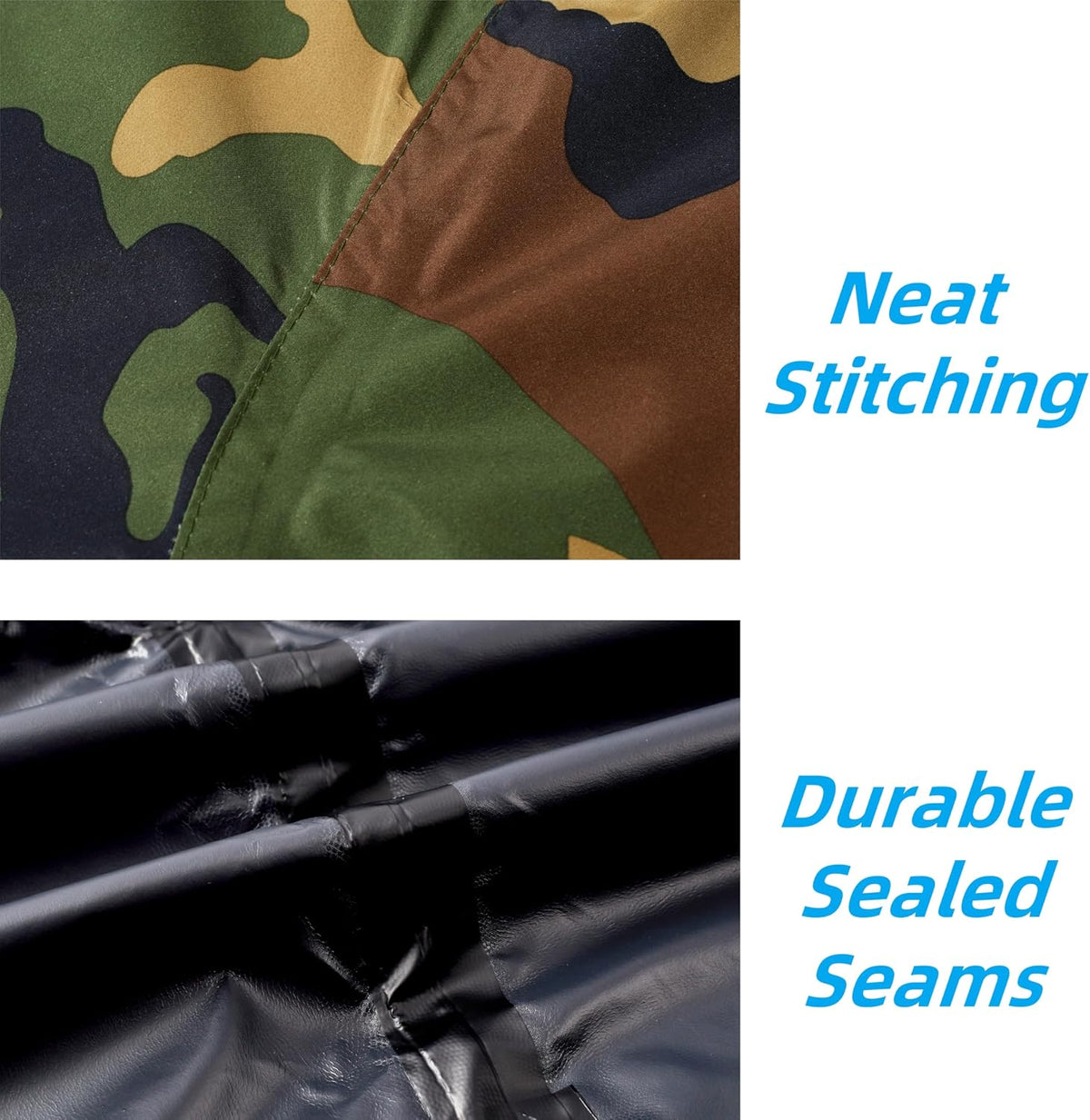 Rain Suit, Rain Gear for Men Waterproof, Camo Rain Jacket, Lightweight Rain Coat