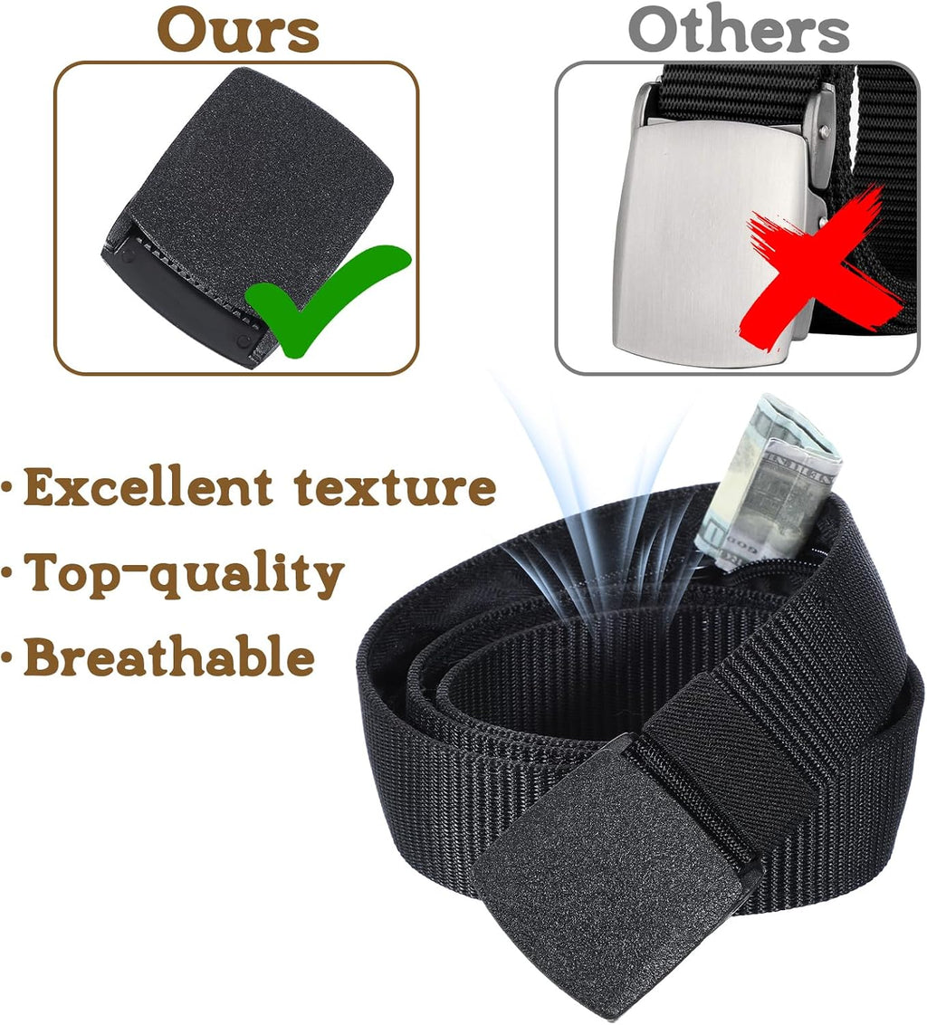 ElevateTech Travel Money Belt, Hidden Money Pouch Security Waist Wallet