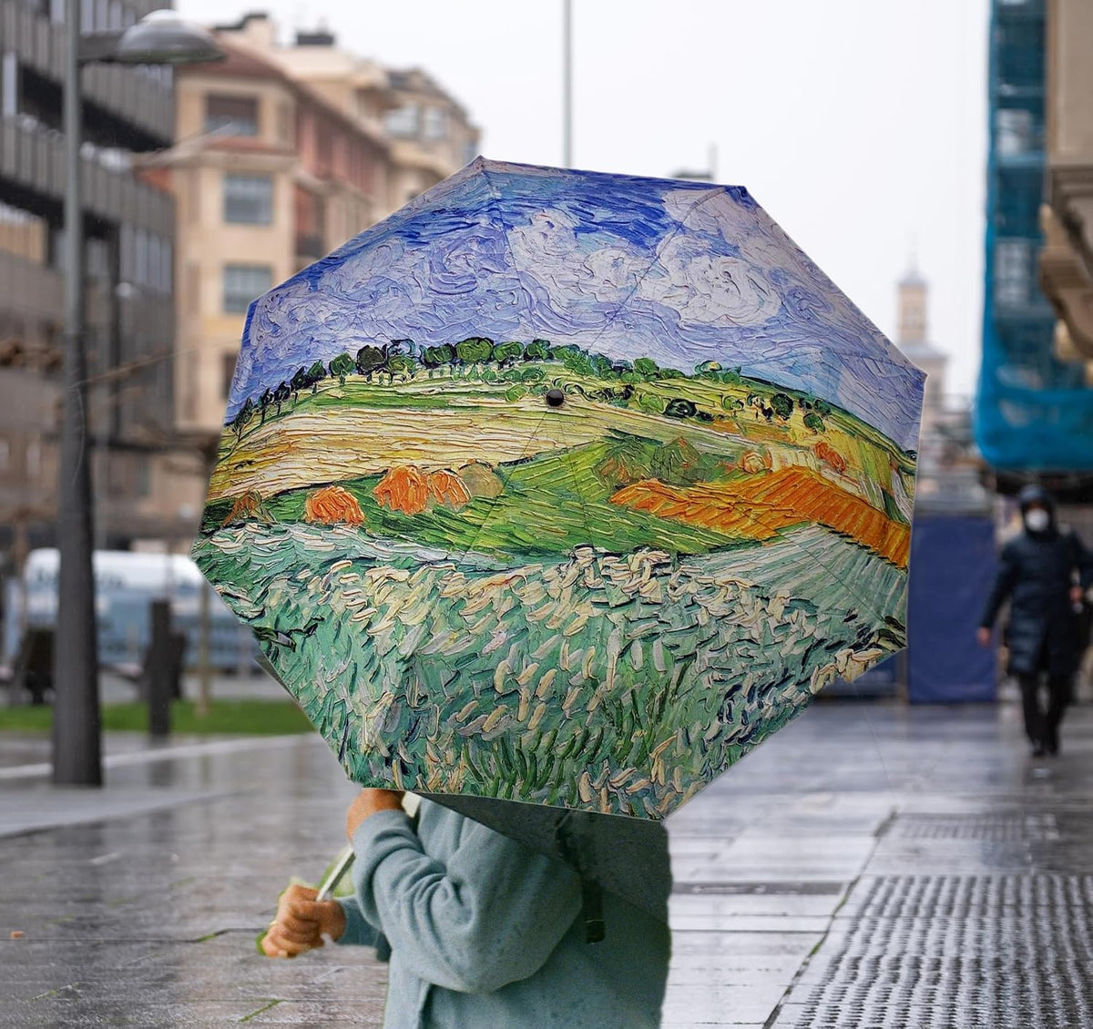 Blazing Autumn Vincent van Gogh Umbrellas