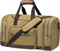 50L Expandable Canvas Duffle Bag Weekender Travel Carry On Gym