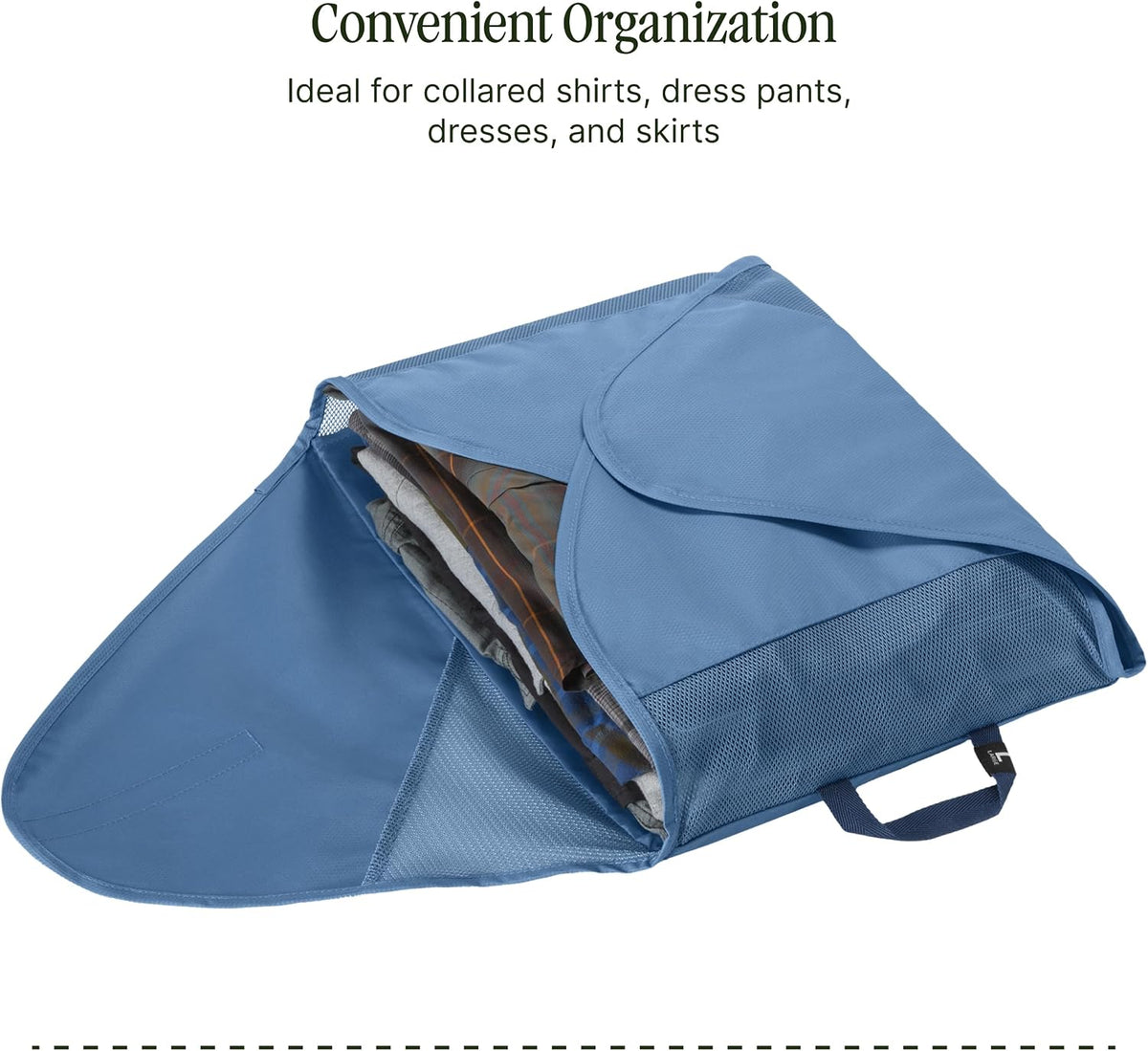 Eagle Creek Pack-It Reveal Garment Folder, Large, Blue Dawn