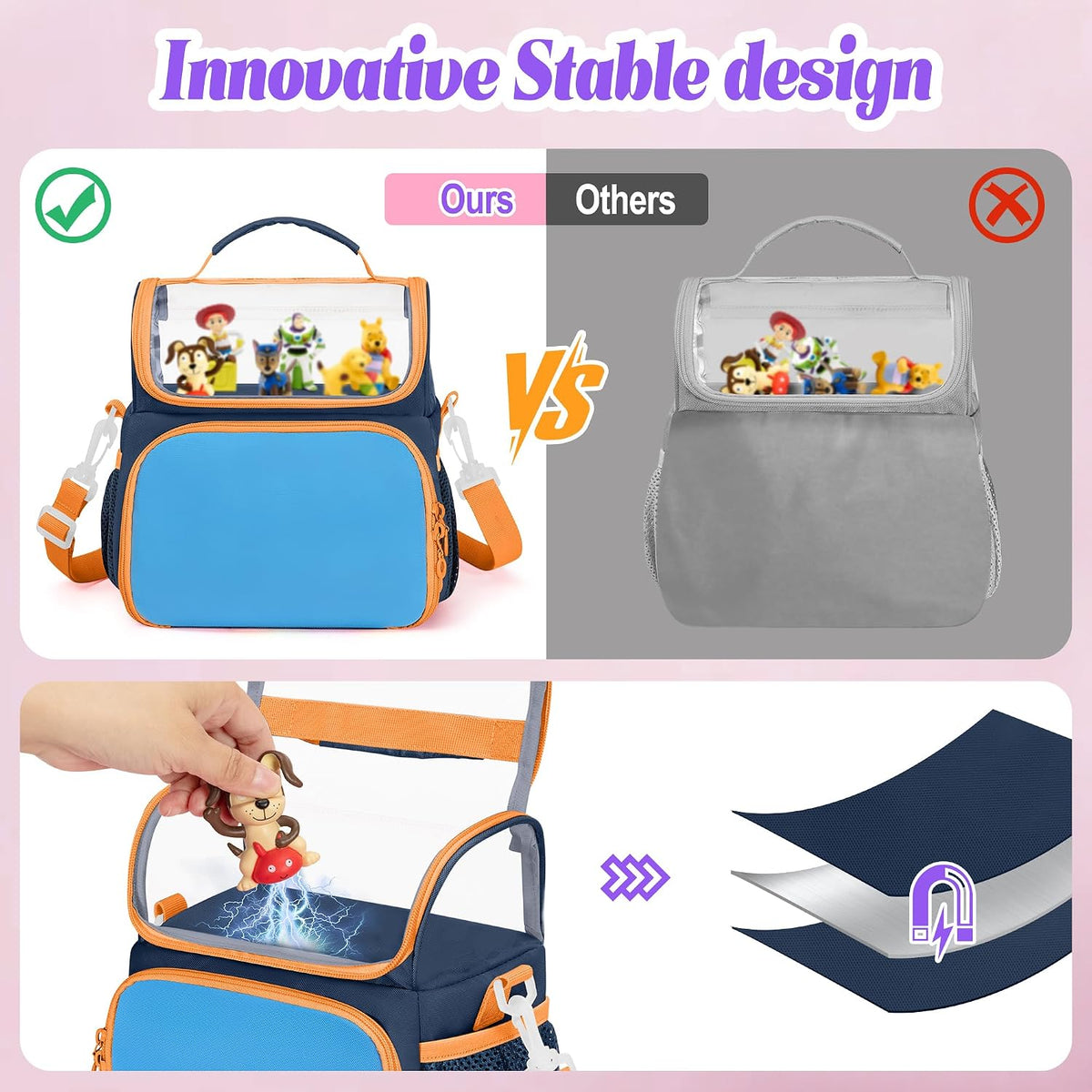 Carry Case Compatible with Toniebox, Bag for Audio Player Starter Set