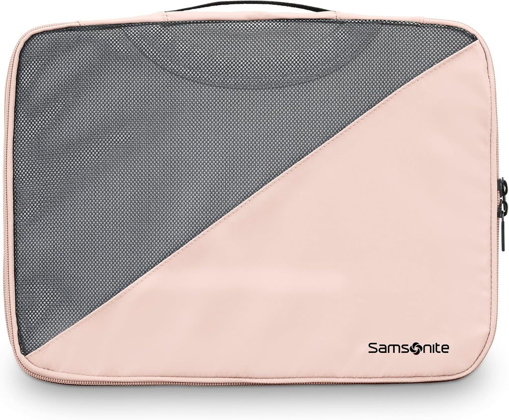 Samsonite 3-Piece Compression Packing Cube Set, Dusty Rose