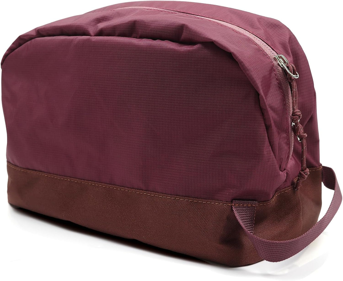 Travel Toiletry Bag 5L, Compact Travel Organizer with Waterproof TPU Wet/Dry Compartment