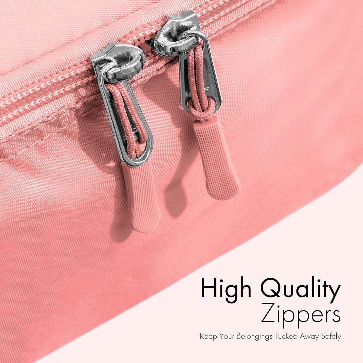 (Not Made In China) Packing Cubes For Travel, Suitcase Organizer Bags, Ultra Lightweight Nylon 8pc Set