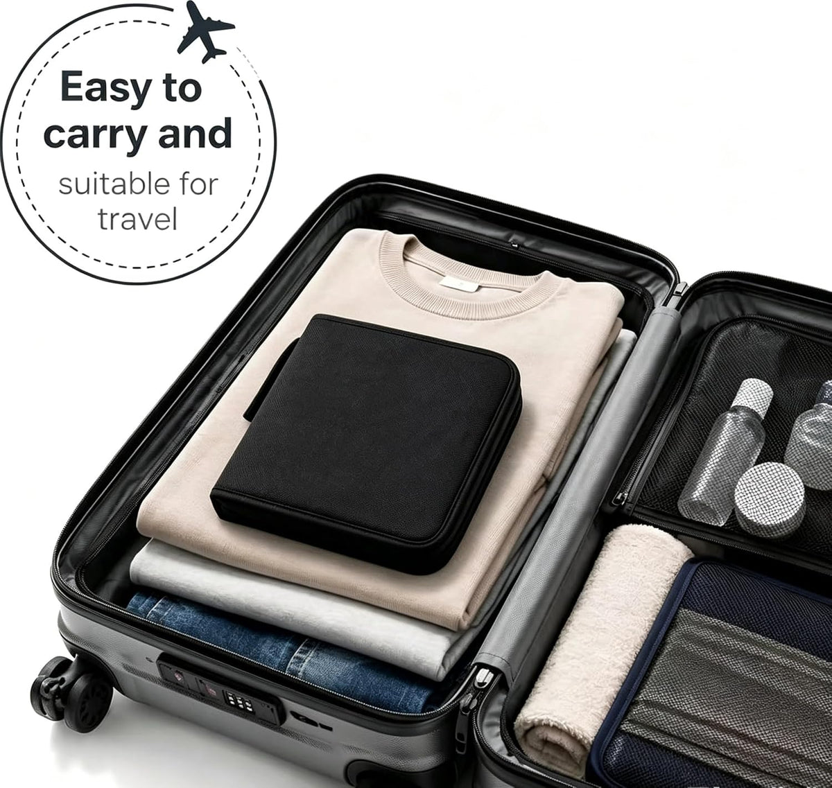 Gippome Sewing Kit for Adults, 131 Pcs Portable Beginners Needle Thread Kit