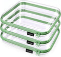 Clear Hard Shell Zipper Case Makeup Storage Organizer Pouches TSA Approved