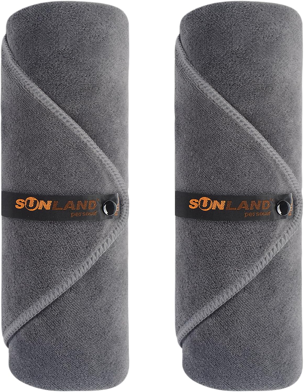 SUNLAND Microfiber Gym Bath Towels for Men Women 24x48In