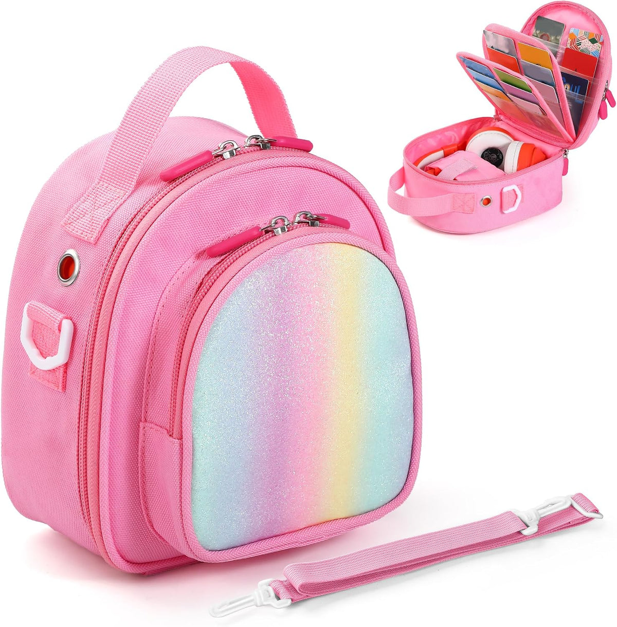 Carrying Case Fit for Yoto Mini (4th Gen/2024 Edition) Player & Headphone