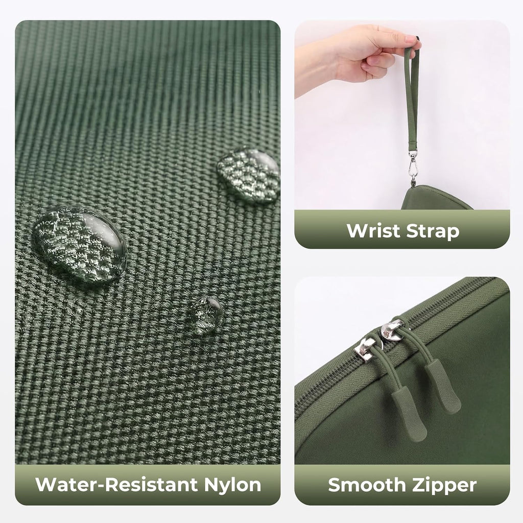 FYY Travel Cable Organizer - 8 Compartments, Lightweight, Water Repellent