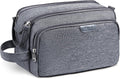 Vorspack Travel Toiletry Bag with Organized Compartment, Medium, Grey