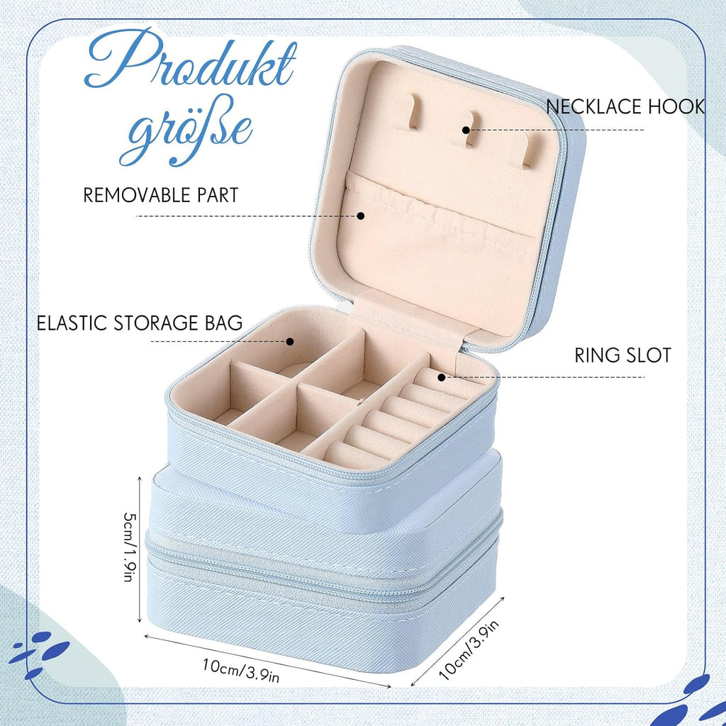 Taiyin 6/12/50 Pcs Travel Jewelry Case Bulk