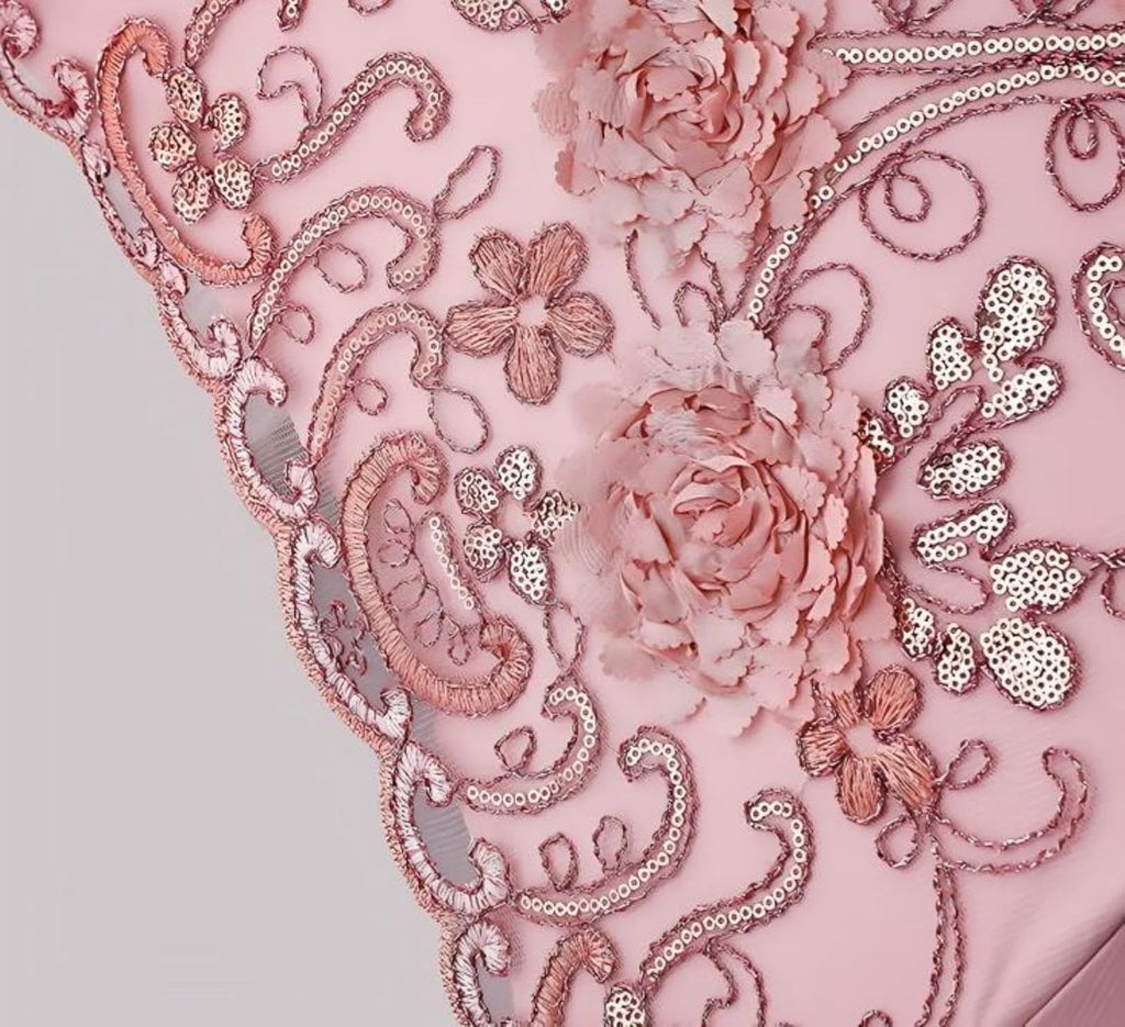 Foldable Lace Sun Parasol UPF 50+ UV Protection Flower Embroidery Vintage Umbrella