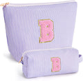 Gifts for Teen Girls Women - Birthday Gifts for 10 11 12 13 14 15 16 17 18 Years Old Girl,Makeup Bag Cosmetic Bag,Teacher Gift Trendy Stuff Toiletry Bag - Lavender,B