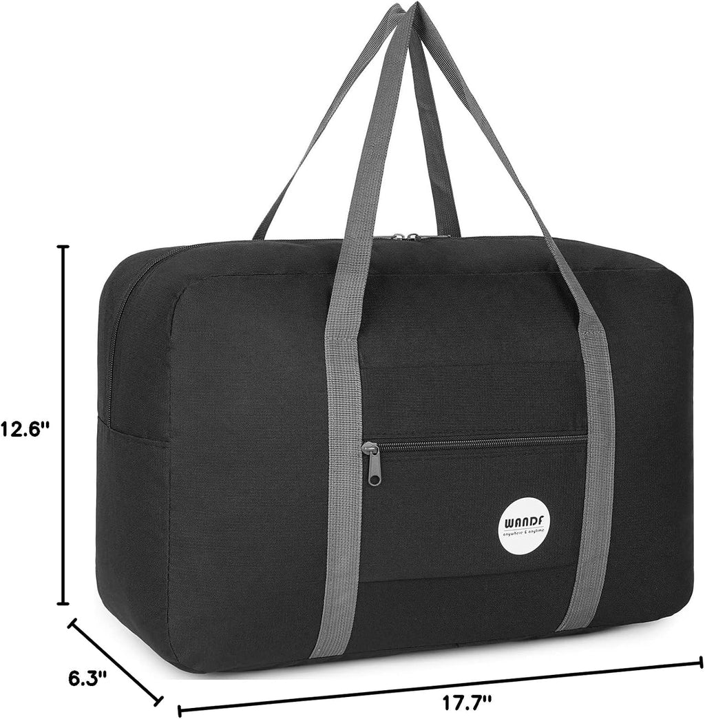 WANDF Personal Item Travel Bag, Carry On Duffle Bag Women