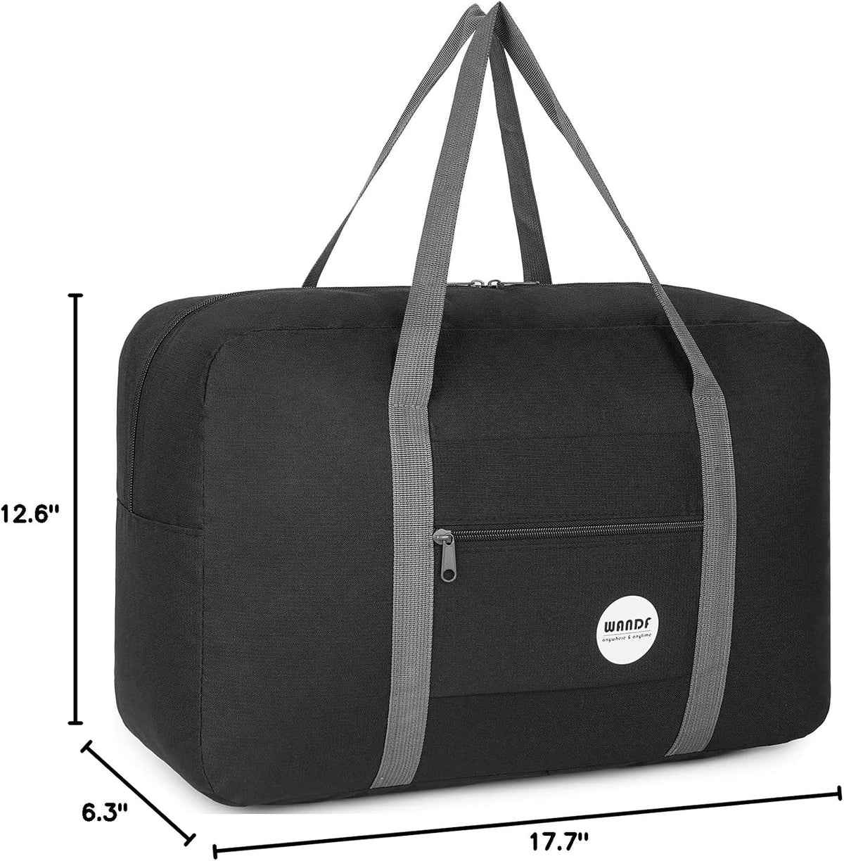 WANDF Personal Item Travel Bag, Carry On Duffle Bag Women