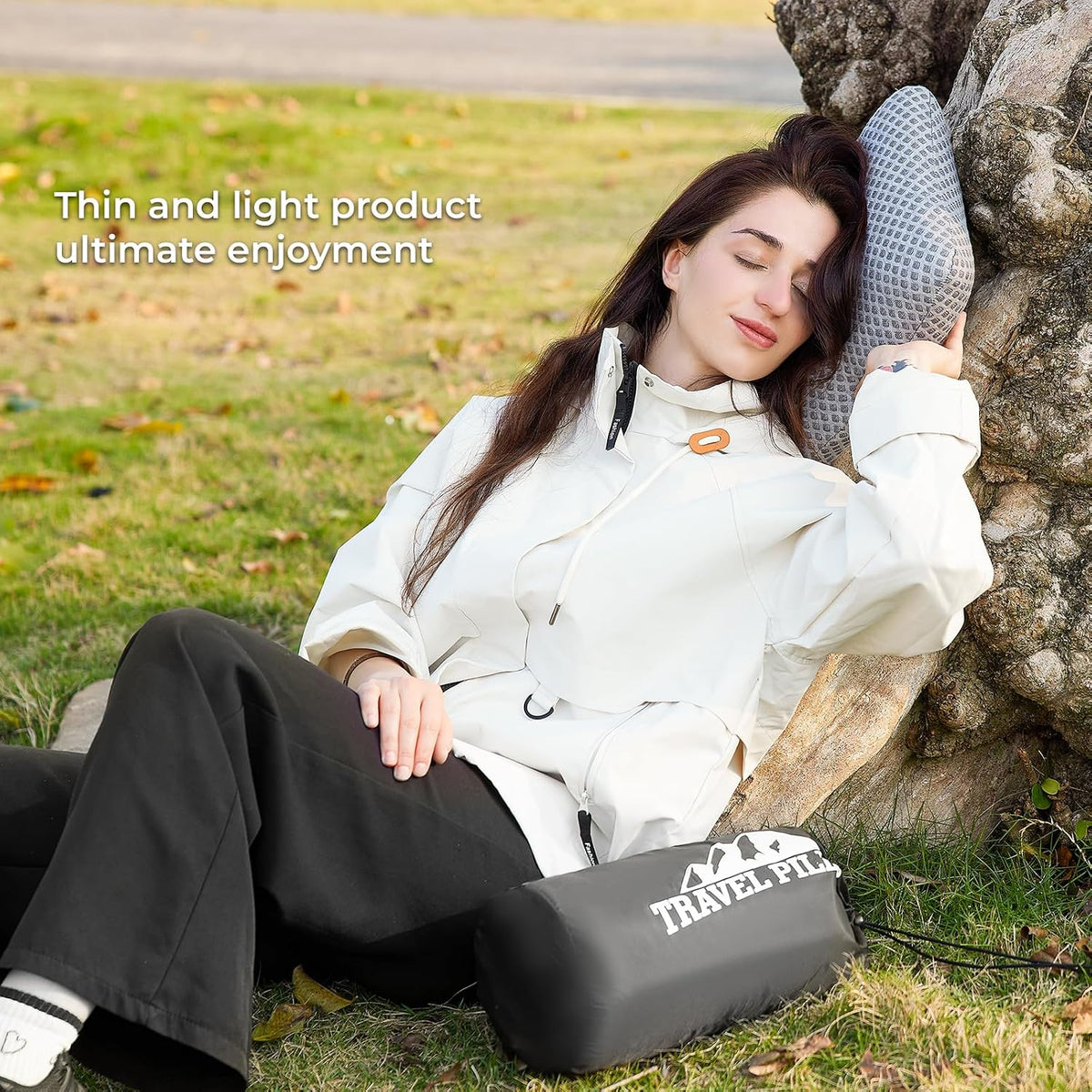 Travel Pillow Memory Foam Pillows, Camping Pillow