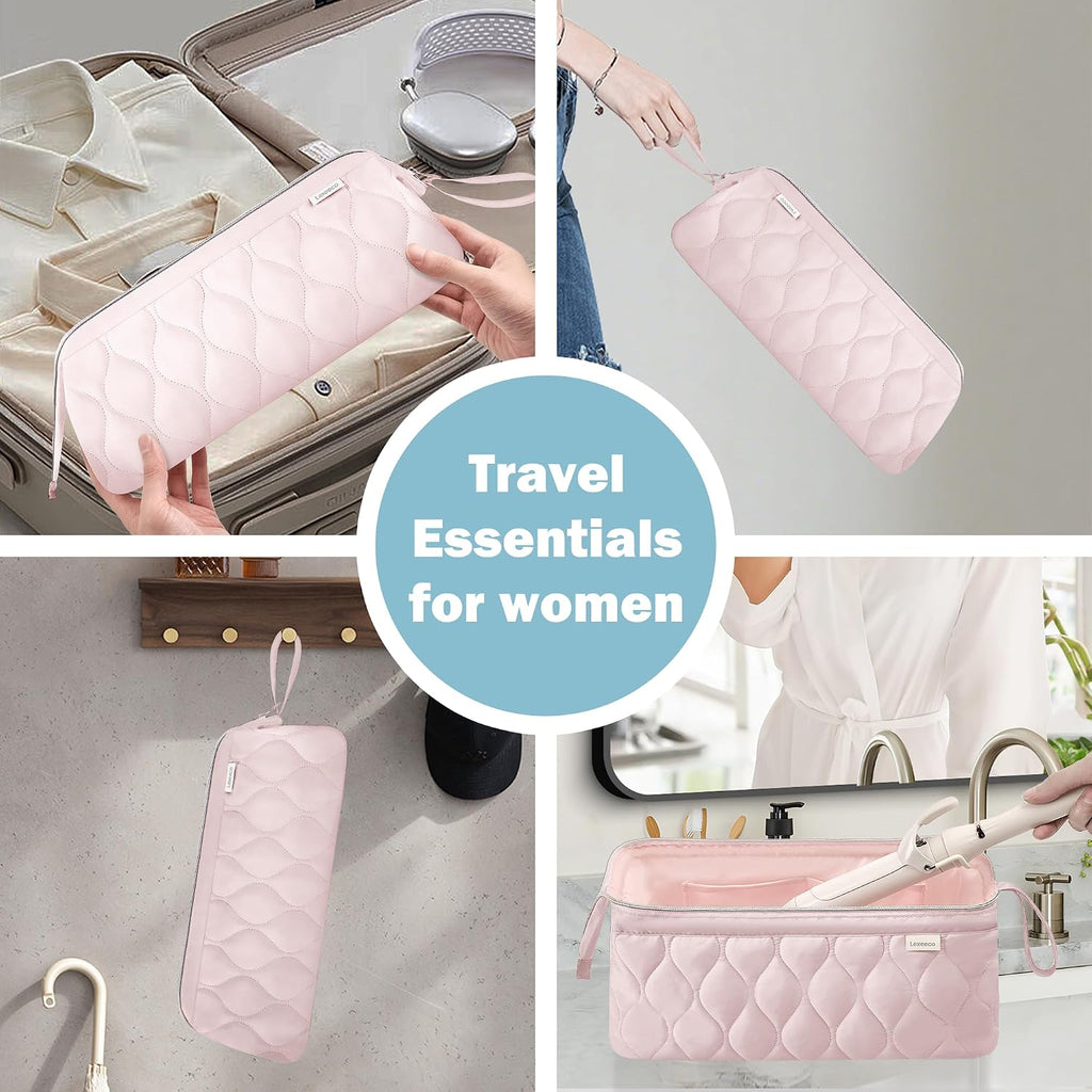 Lexeeco Dyson Airwrap Travel Case for Shark Flex Style Fusion Hair Dryer